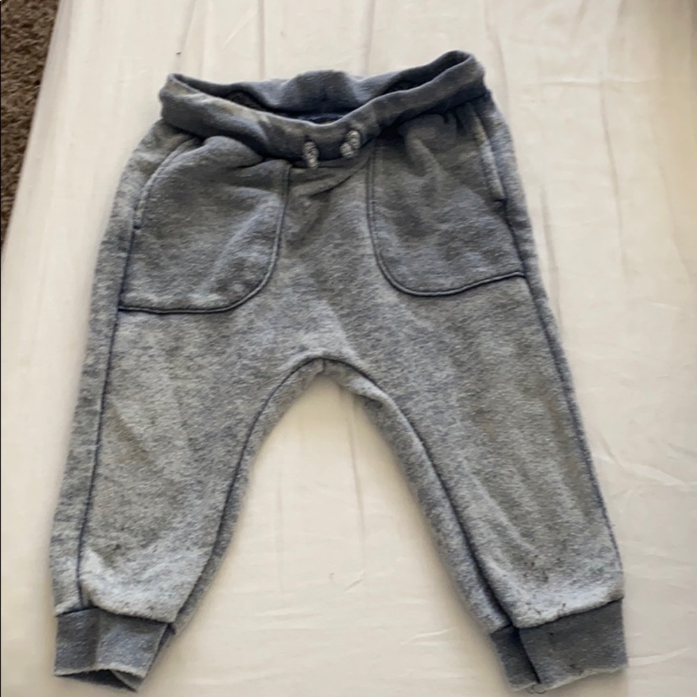 Zara baby distressed sweats